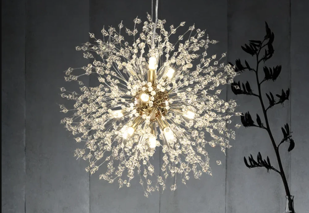 elegant crystal chandelier